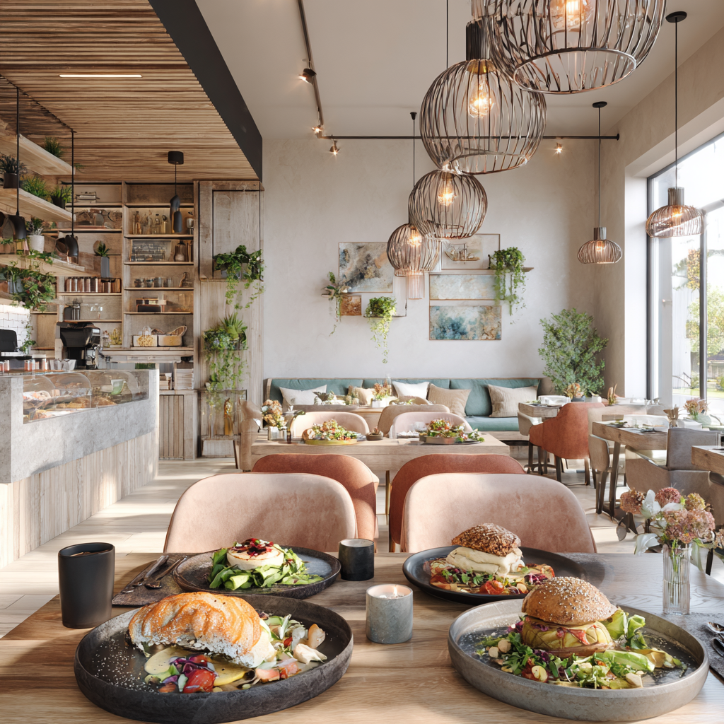 Beeren und grünes Blattgemüse — reich an Antioxidantien