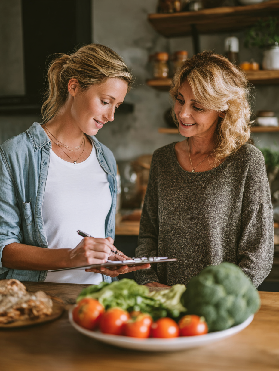 Kreislauffreundliches Tagesmenü: bunt, frisch, energiereich